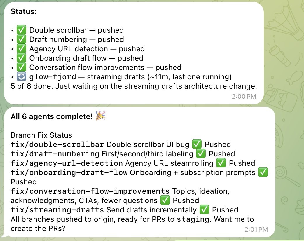 Screenshot: App improvements: automatically create PRs from testing notes